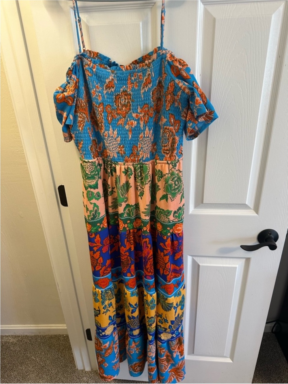 BUNDLE- SIZE LARGE- first two are dresses - yellow is a romper